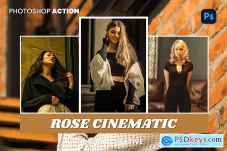 Roses Cinematic Photoshop Action