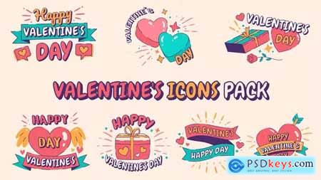 Valentine's Icons Pack V3 43335084