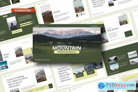 Mountain Powerpoint Template