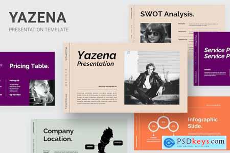 Yazena - Business Powerpoint Design Template