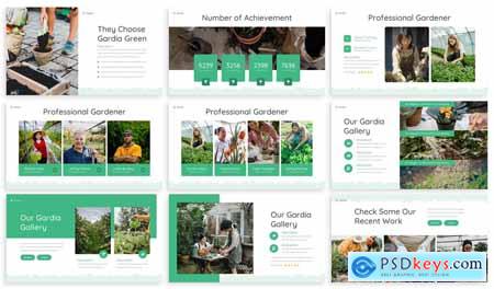 Gardia - Gardening Google Slides Template