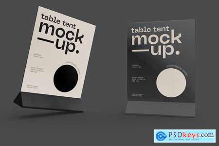 Table Tent Mockup BL5HNDM