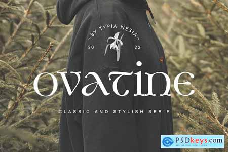 Ovatine - Classic Vintage Elegant Beauty Serif