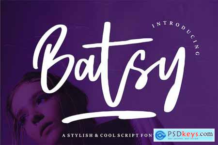 Batsy A Stylish Cool Script Font