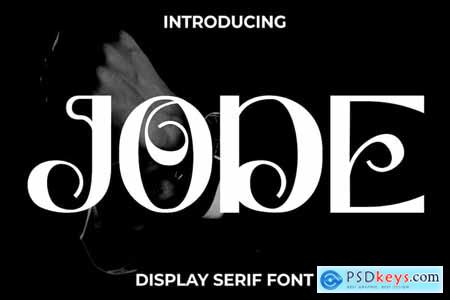 Jode - Display Serif Font