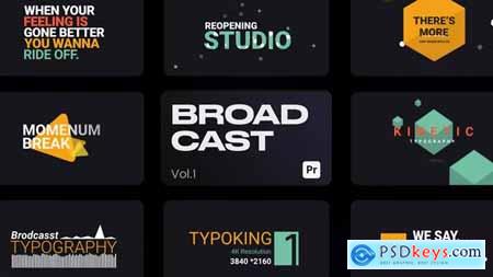Broadcast Titles for Premiere Pro 43507753