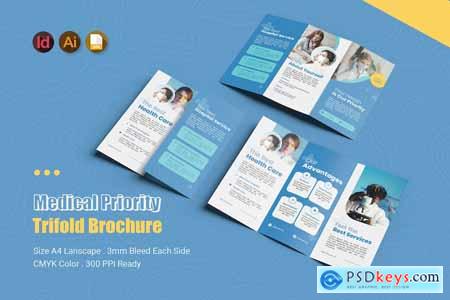 Medical Priority Trifold Brochure