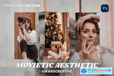 Movietic Aesthetic Photoshop Action