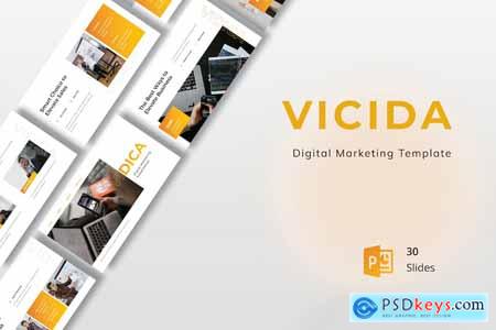 Vidica - Digital Marketing Presentation PowerPoint