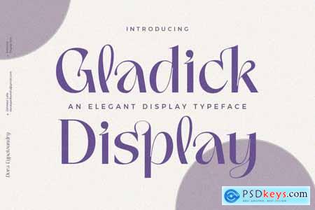 Gladick - Modern Typeface
