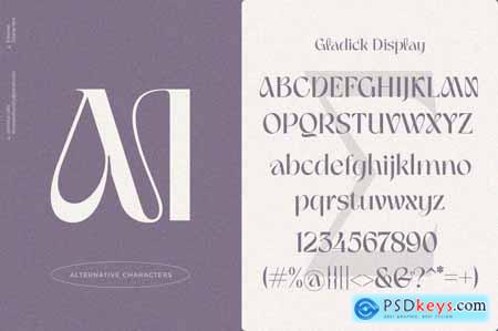 Gladick - Modern Typeface