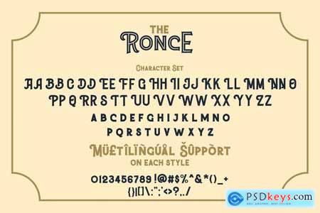 Ronce - Vintage Display Font