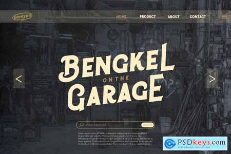 Ronce - Vintage Display Font