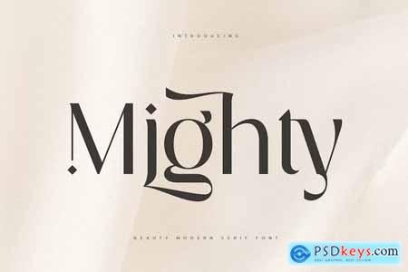 Mighty - Luxury Glamour Beauty Font