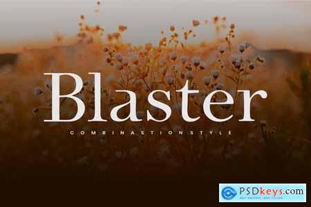 Blaster - Serif Font