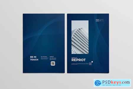 Abstract Annual Report Brochure