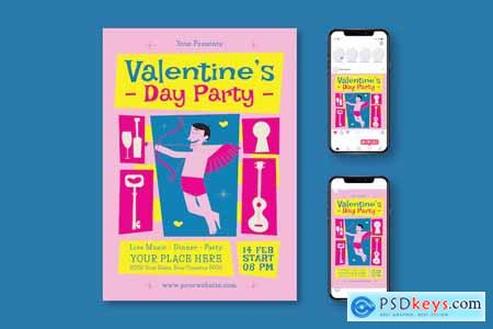 Valentine's party Flyer
