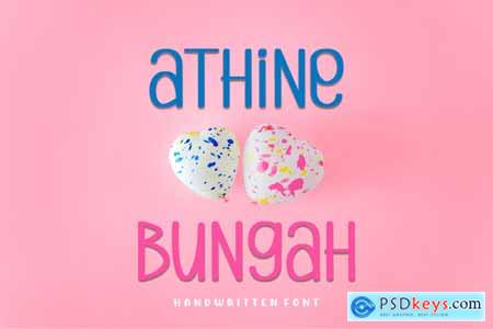 Athine Bungah Fonts