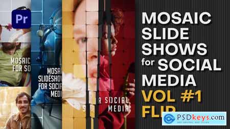 Mosaic Slideshows for Social Media Vol 1 FLIP Premiere Pro 42679553