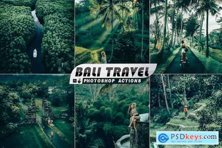 Bali Travel Photoshop Actions