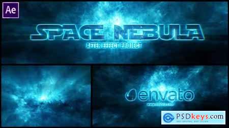 Nebula Space Logo Reveal 43541405 