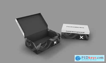 Packaging Paper Box Mockup