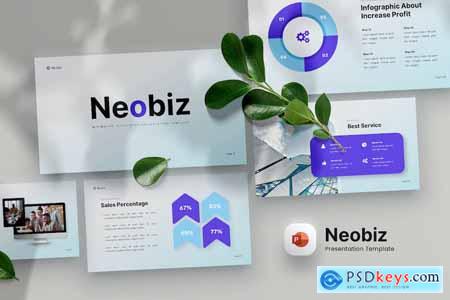 Neobiz - Minimalist Pitch Deck Powerpoint Template