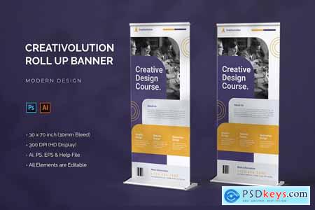 Creativolution - Roll Up Banner