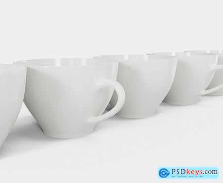 Ceramic Mugs Mockup