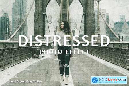 Distressed Photo Effect