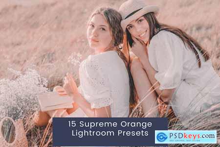 15 Supreme Orange Lightroom Presets