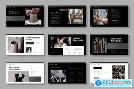 Citra  Business PowerPoint Template