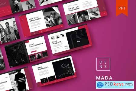 Mada  Business PowerPoint Template