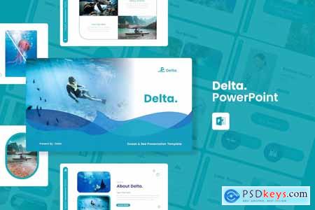 Delta - Ocean And Sea PowerPoint Template