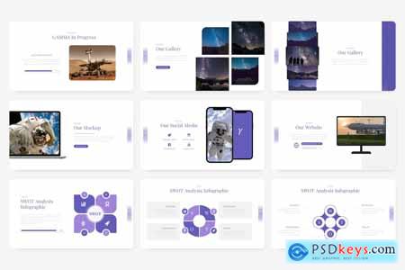Gamma  Space PowerPoint Template