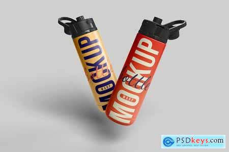 Thermo Sport Water Bottle Mockup