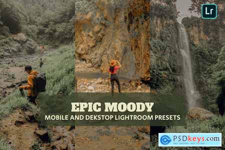 Epic Moody Lightroom Presets Dekstop and Mobile