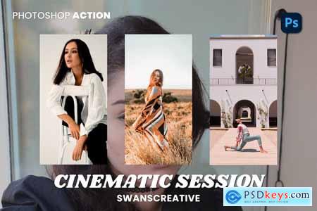 Cinematic Session Photoshop Action