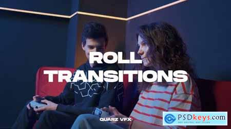 Essential Roll Transitions for DaVinci Resolve 43337649
