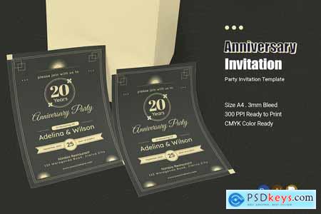 Anniversary Party Invitation