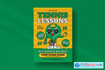 Tennis Lessons Flyer