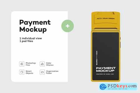 Mobile Payment Terminal Mockup