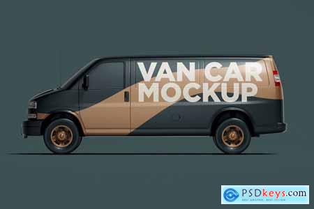 Van Car Mockup 001
