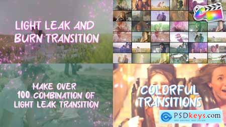 Light Leak Transitions And Burn Transitions for FCPX 43335318