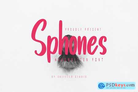 Sphones - Handwritten Font