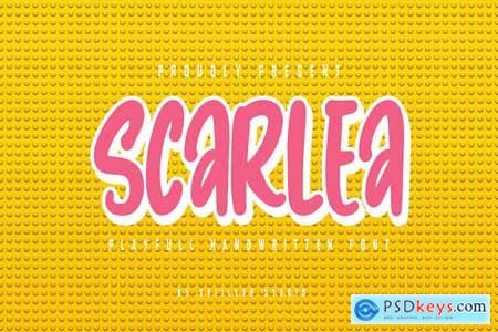 Scarlea - Playful Handwritten Font