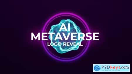 AI Metaverse Logo Reveal 43900790