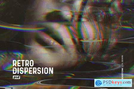 Retro Dispersion Photo Effect