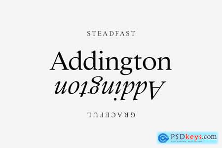Addington CF beautiful serif font family