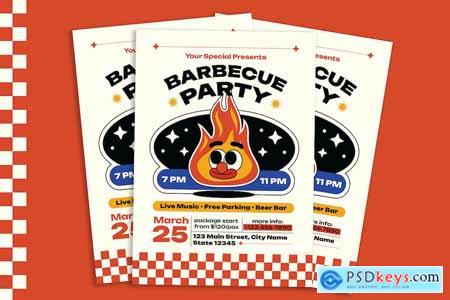 Barbecue Party Flyer